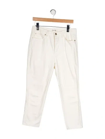 Pre-owned Renggli Straight Leg Pants In Neutral
