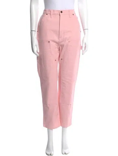 Pre-owned Renggli Straight Leg Pants In Pink