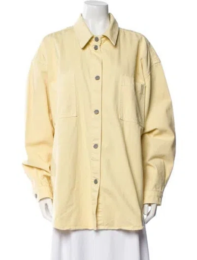 Pre-owned Renggli Utility Jacket In Yellow