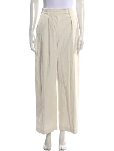 Pre-owned Renggli Wide Leg Pants In Neutral