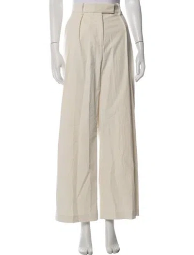 Pre-owned Renggli Wide Leg Pants In Neutrals