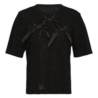Renli Su Bow Detail Short Sleeve Tee