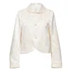 Renli Su Patterned Jacket In White