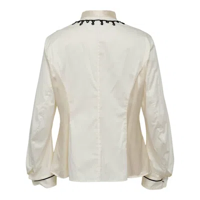 Renli Su Cropped Velvet Trousers In Multi