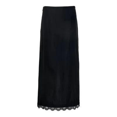 Renli Su Wool Sleeveless Dress In Black