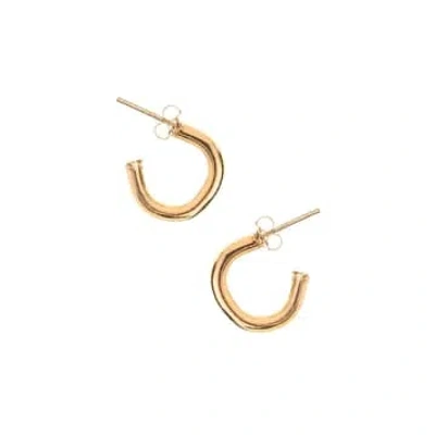 Renné Jewellery 18 Carat Gold Plated Mini Hoops