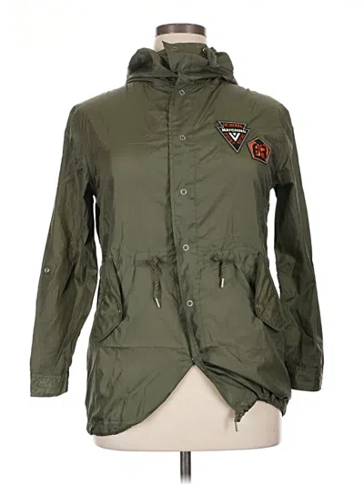 Pre-owned Renoma Kids' Windbreaker Jacket In Green