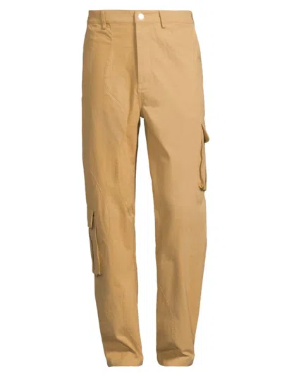 Renowned Men's Ink Never Dries Colossal Cargo Pants In Beige