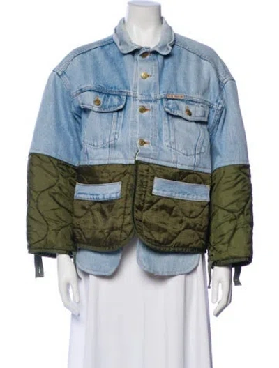 Pre-owned Rentrayage Denim Jacket In Blue