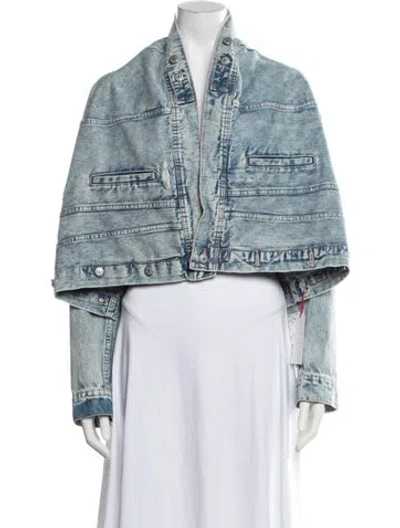 Pre-owned Rentrayage Denim Jacket In Blue