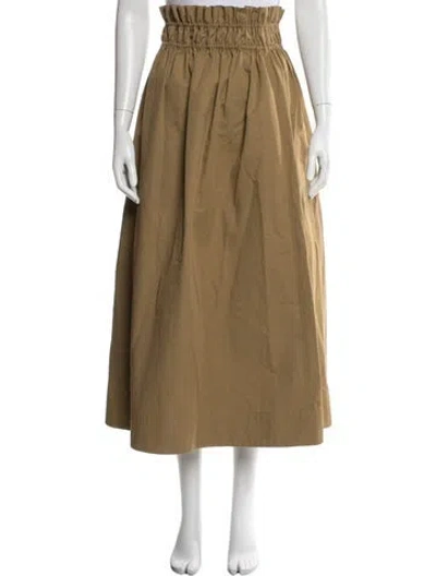 Pre-owned Rentrayage Long Skirt In Brown
