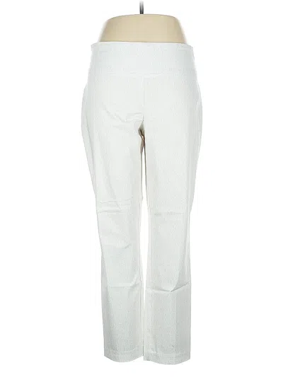 Pre-owned Renuar Active Pants In White