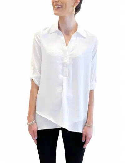 Renuar Air Flow Top In White