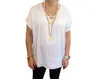 RENUAR AIR FLOW TOP IN WHITE