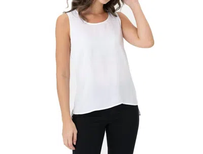 Renuar Airflow Sleeveless Top In White