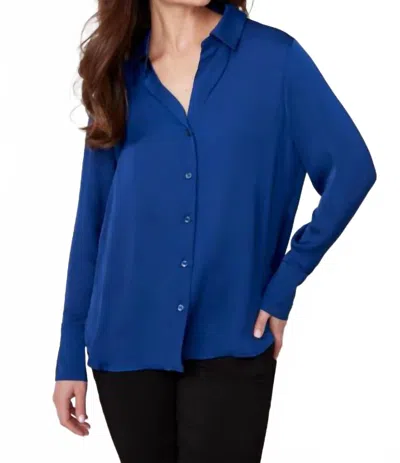 Renuar Armani Blouse In Blue