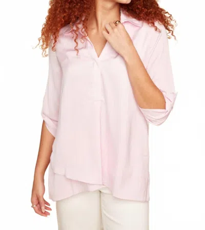 Renuar Ballerina Airflow Blouse In Pink