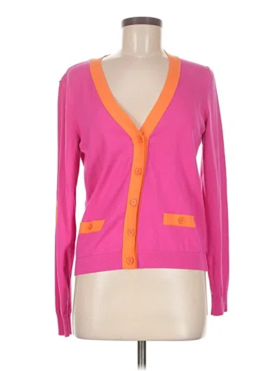 Pre-owned Renuar Cardigan Sweater In Pink