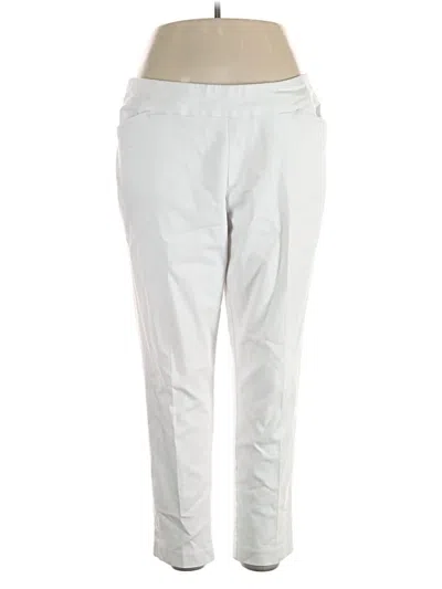 Pre-owned Renuar Casual Pants In White