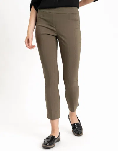 Renuar Cigarette Pant In Bone In Brown