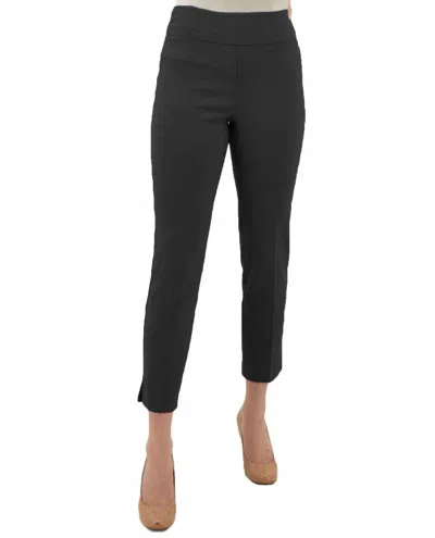 Renuar Cigarette-style Ankle Pant In Carbon In Gray