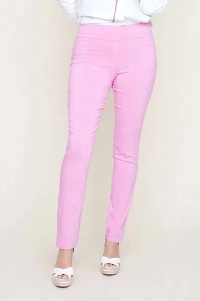 Renuar Comfort Stretch Pant In Bonbon In Multi