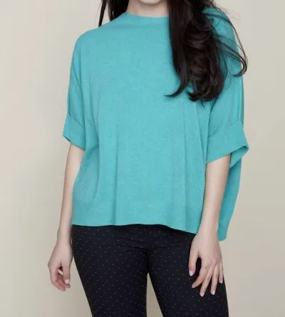Renuar Dolman Sweater In Peacock