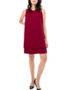 Renuar Woven Dress In Beets In Multi