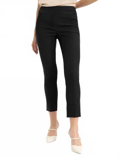 Renuar Front-pocket Ankle Pant In Black In Multi