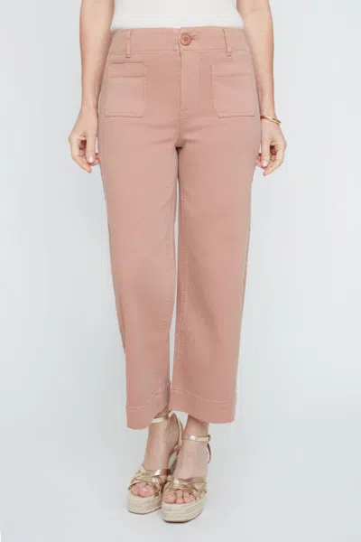 Renuar Helen Ankle Pant In Mocha In Pink