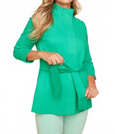 Renuar Knit Jacket In Jade