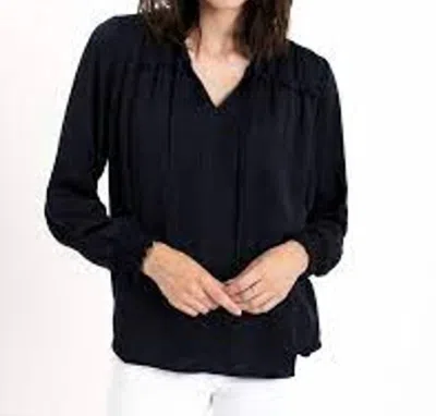 Renuar Long Sleeve Bouse In Black