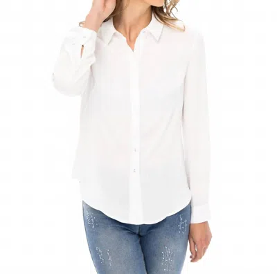 RENUAR LONG SLEEVE TOP IN CREME