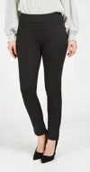 Renuar Knit Ponti Pant In Carbon