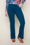Renuar Pull-on Bootcut Pant In Lagoon In Pink