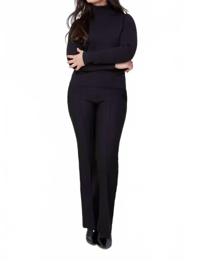 Renuar Pull On Trousers In Black