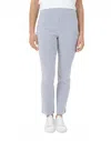 Renuar Pull On Ankle Pant In Chambray In Multi