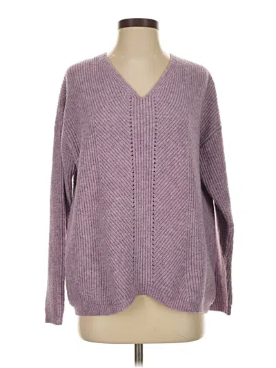 Pre-owned Renuar Pullover Sweater In Purple