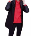 Renuar Quilted Woven Jacket In Black In Black