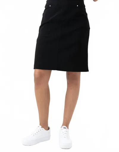Renuar Signature Skort In Black Combo