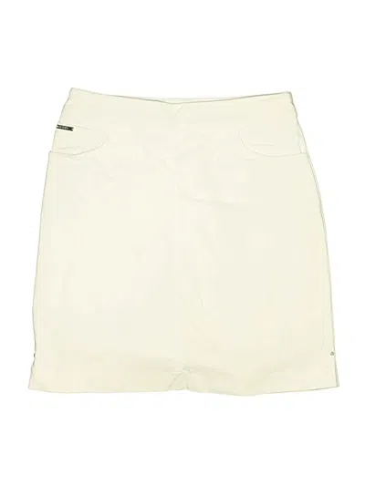 Pre-owned Renuar Skort In Ivory