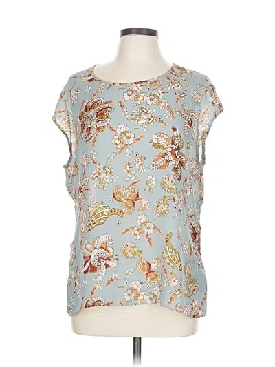 Pre-owned Renuar Sleeveless Blouse In Blue