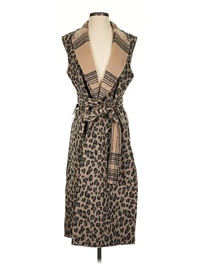 Pre-owned Renuar Vest In Brown
