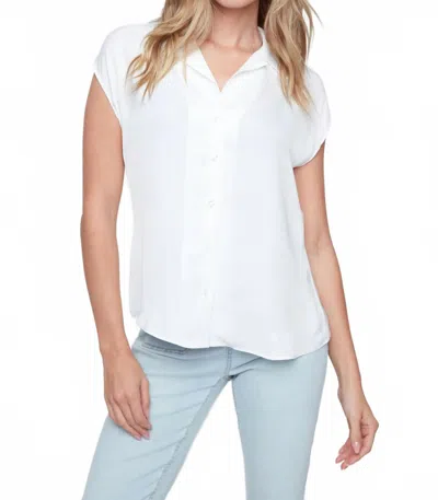 Renuar Women's Blouse In Creme In White