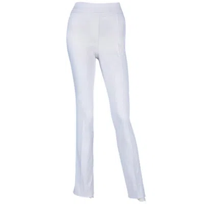 Renuar Women's Brushed Twill Pull-on Pants In White