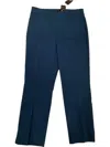 Renuar Women's Crop Pull On Pants In Lagoon In Pink