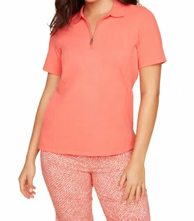 Renuar Women's Discovering You Top In Coral In Pink