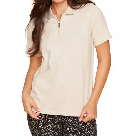 Renuar Women's Discovering You Top In Oyster In Neutral