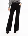 Renuar Women's Knit Pant In Black In Black