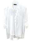 Renuar Women's Lslv Airflow Top In White In White